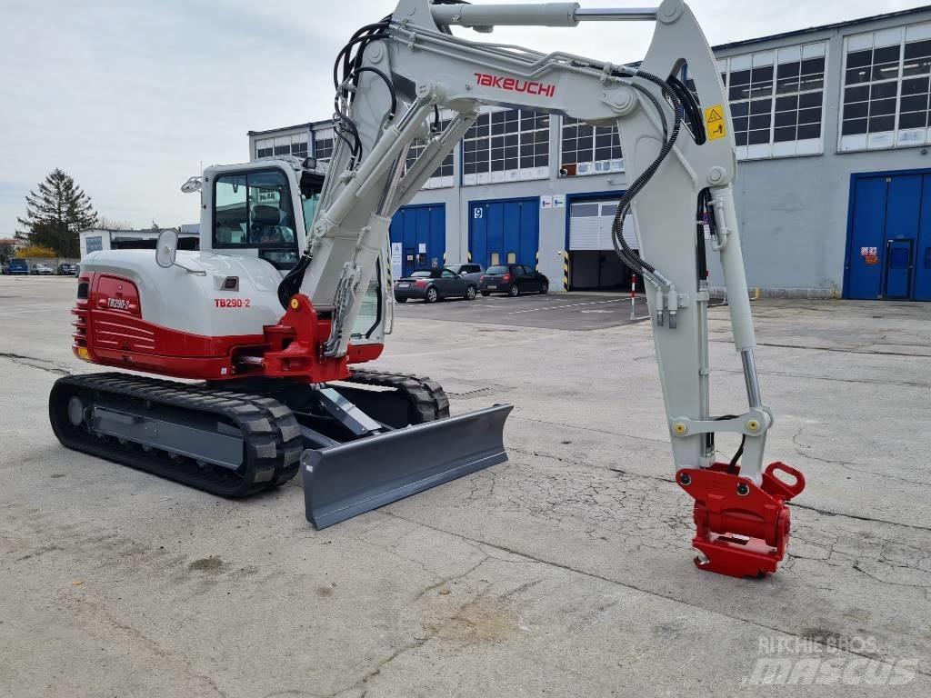 Takeuchi TB 290 CV Midi rýpadla 7t - 12t