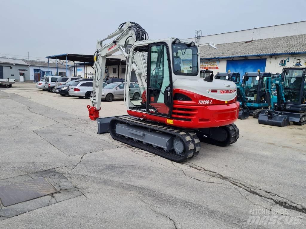 Takeuchi TB 290 CV Midi rýpadla 7t - 12t