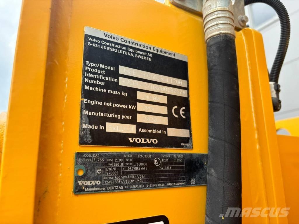 Volvo L 120 H Kolové nakladače