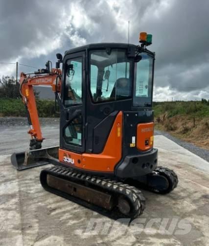 Hitachi ZX 33 U-6 Mini rýpadla < 7t
