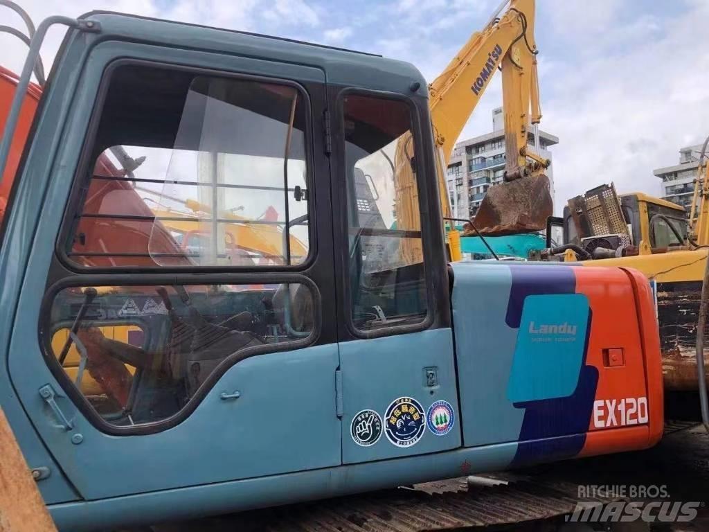 Hitachi EX 120-3 Pásová rýpadla