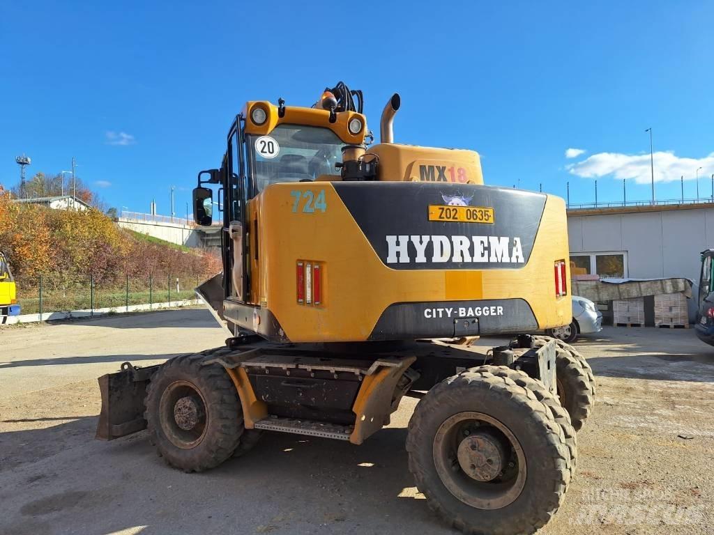 Hydrema MX 18 Kolová rýpadla