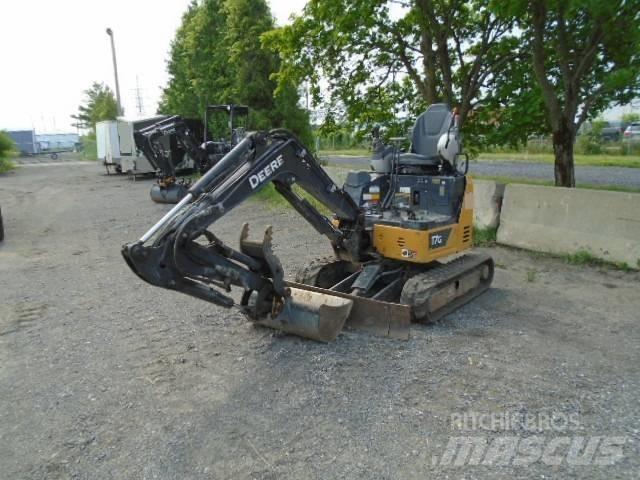 John Deere 17 G Mini rýpadla < 7t
