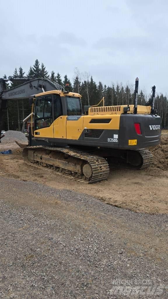 Volvo EC 250 D L Pásová rýpadla