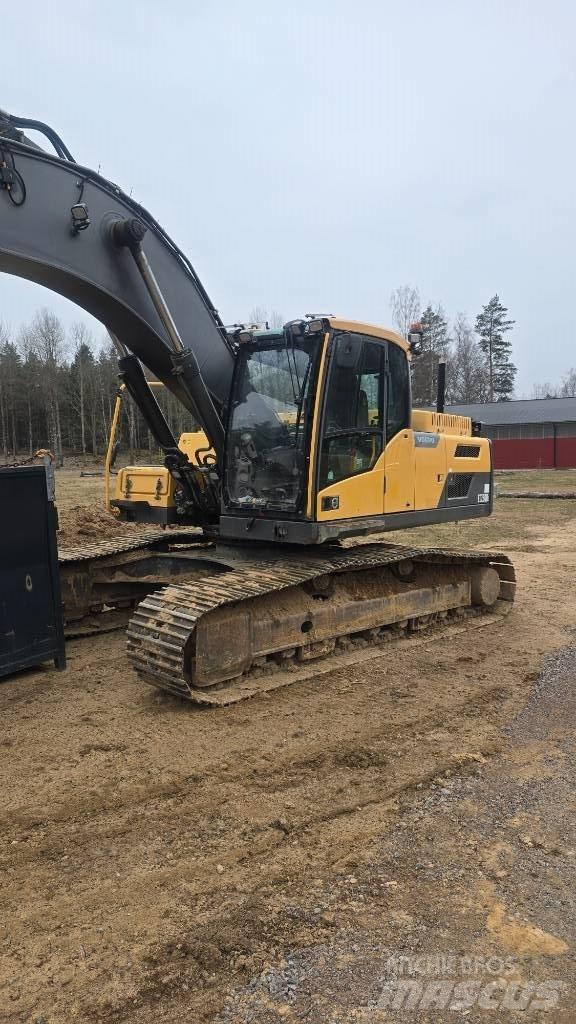 Volvo EC 250 D L Pásová rýpadla