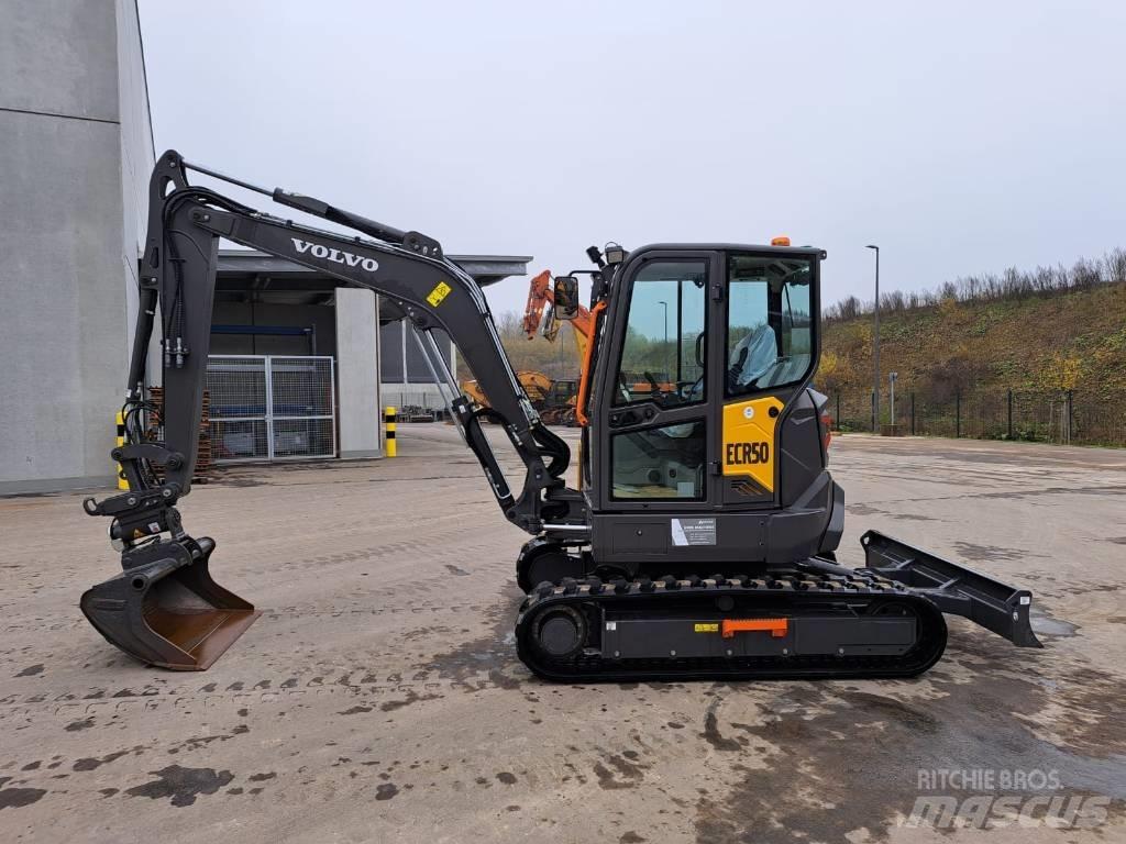 Volvo ECR50F Mini rýpadla < 7t