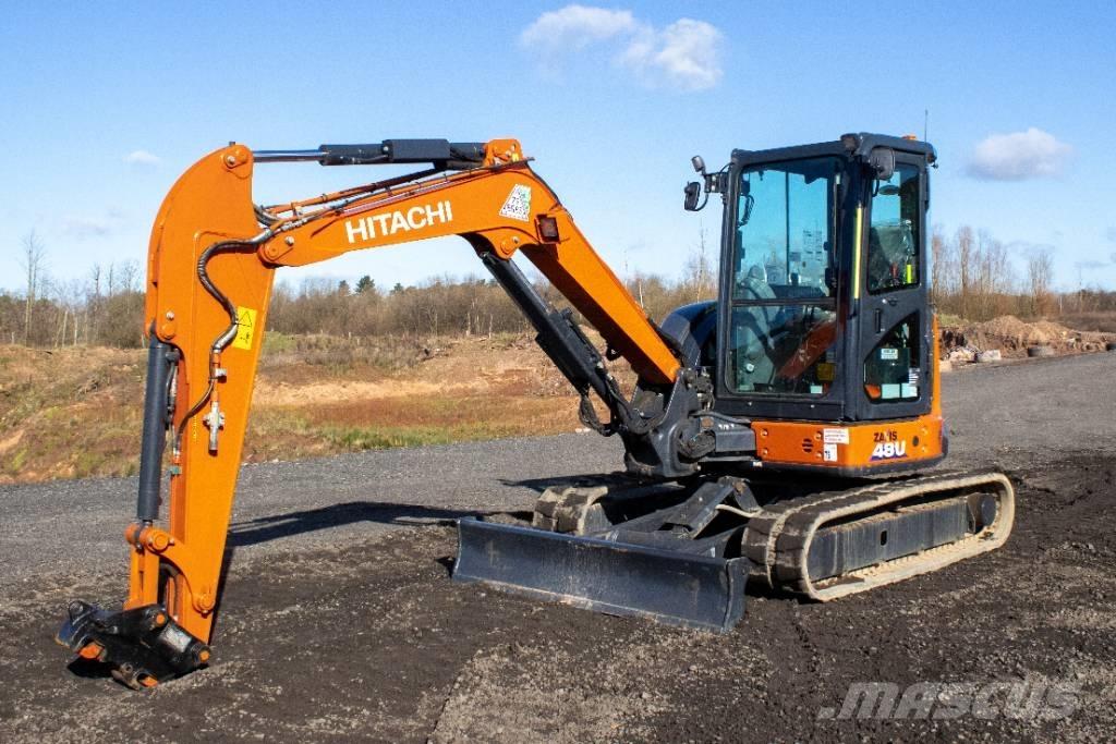 Hitachi ZX48U Mini rýpadla < 7t