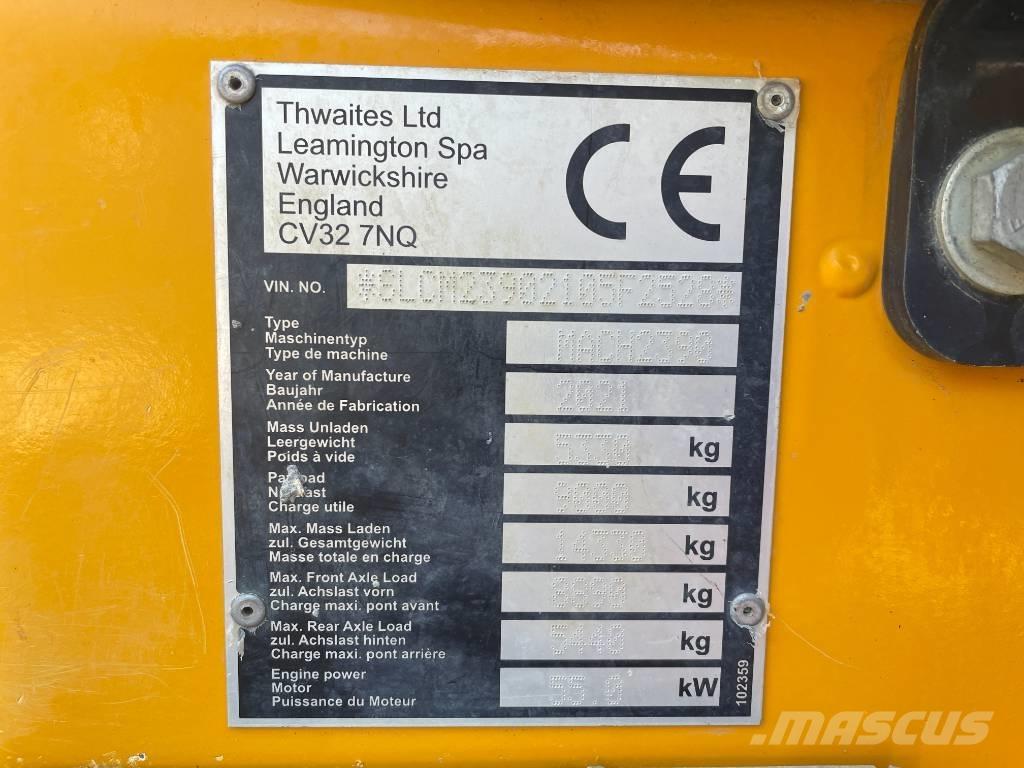 Thwaites MACH 2390 Vyklápěcí dempry