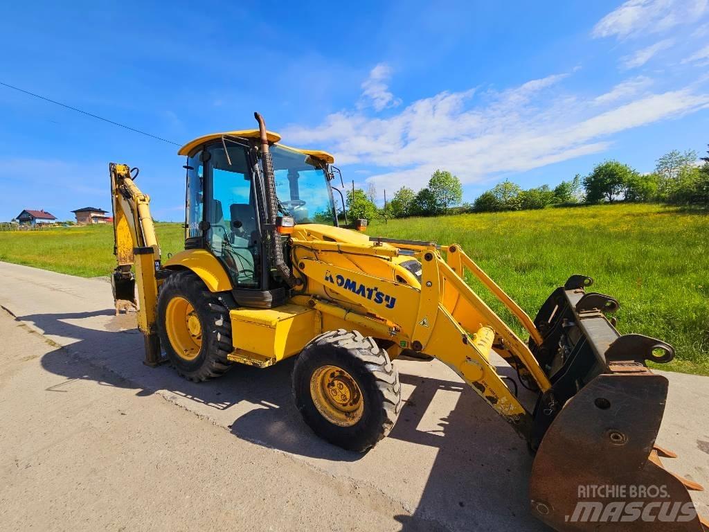 Komatsu WB 93 R Rýpadlo-nakladače