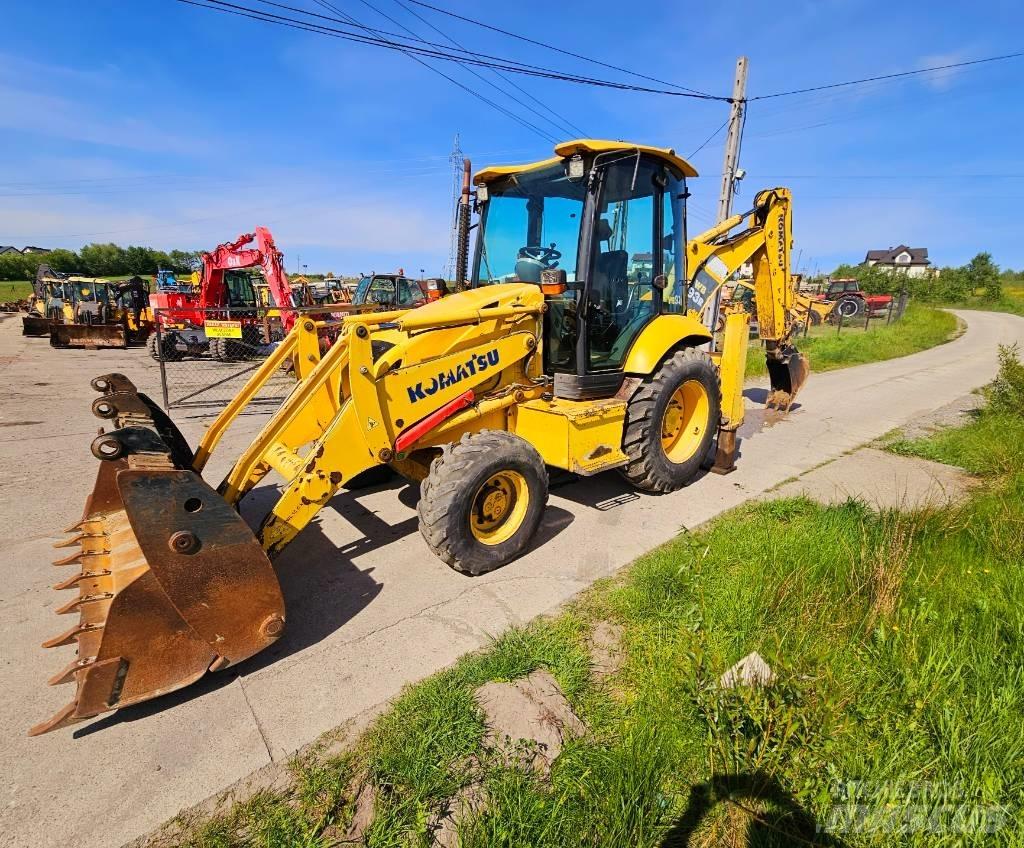 Komatsu WB 93 R Rýpadlo-nakladače