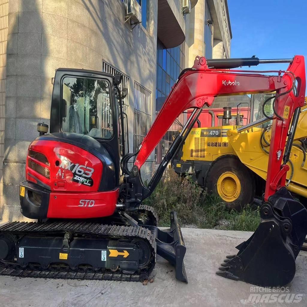 Kubota KX 163 Pásová rýpadla