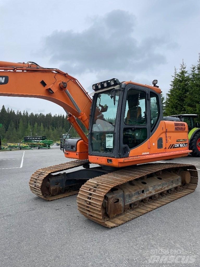 Doosan DX 160 Pásová rýpadla