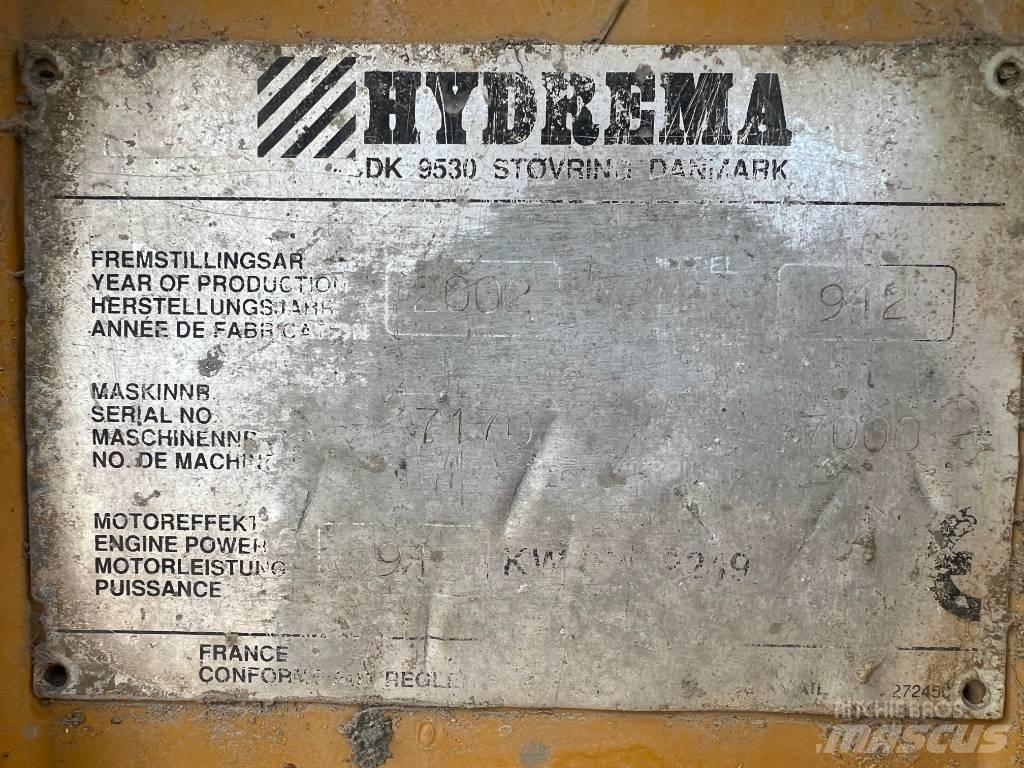 Hydrema 912 Vyklápěcí dempry