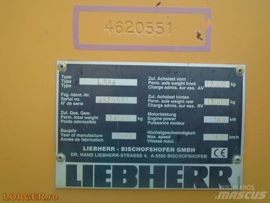 Liebherr L564 Kolové nakladače