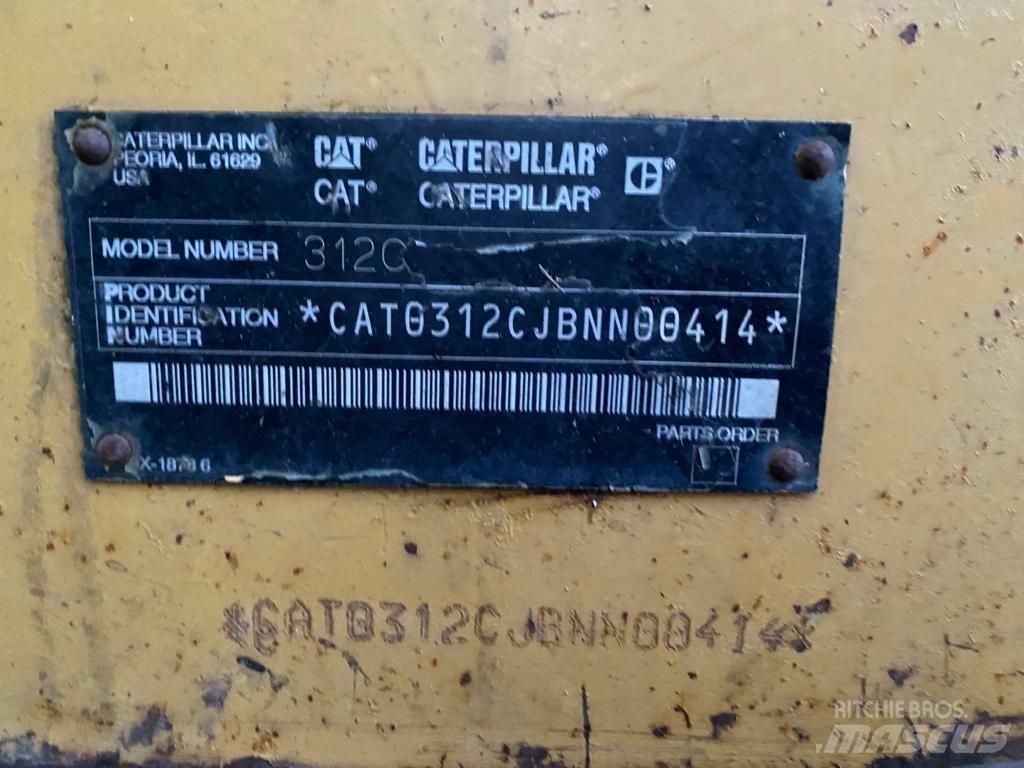 CAT 312 C L Pásová rýpadla