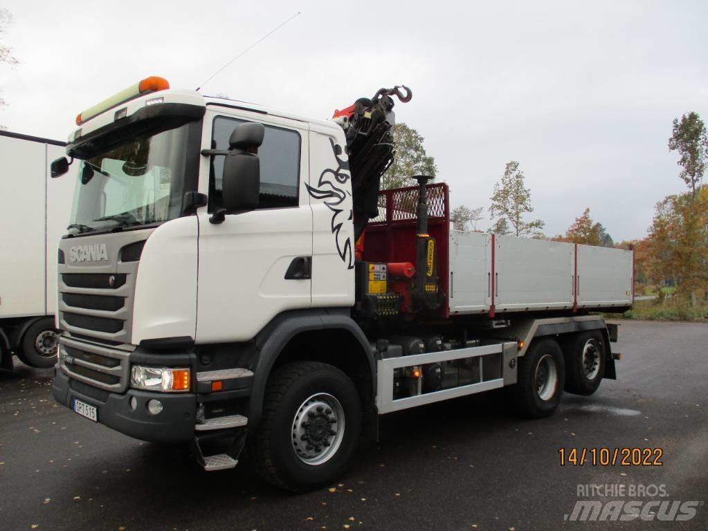 Scania G490cb6x4*4 Autojeřáby, hydraulické ruky