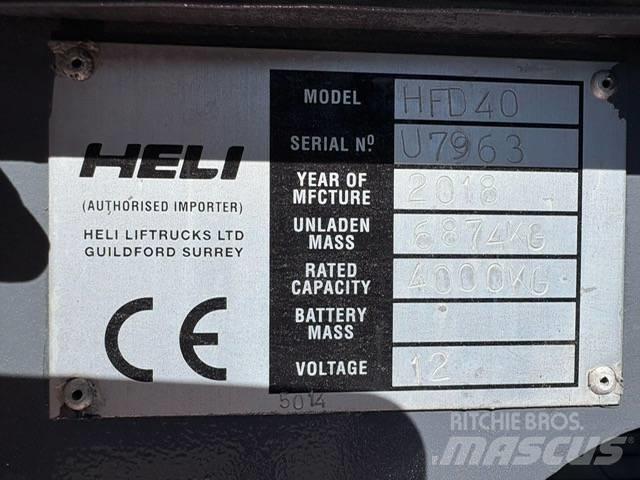 Heli HFD40 Dieselové vozíky