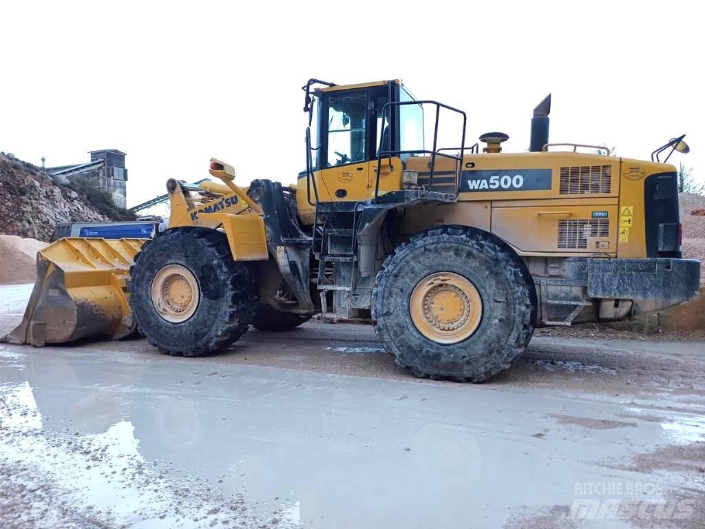 Komatsu WA500-6 Kolové nakladače