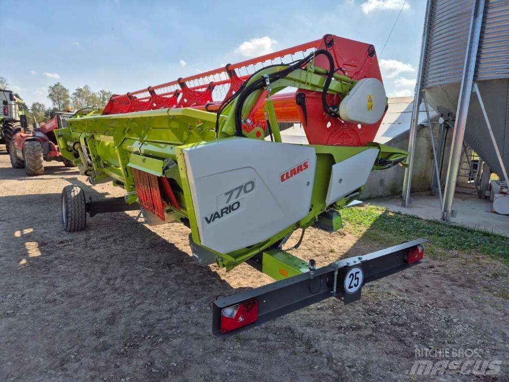 CLAAS Vario 770 Příslušenství a náhradní díly ke kombajnům