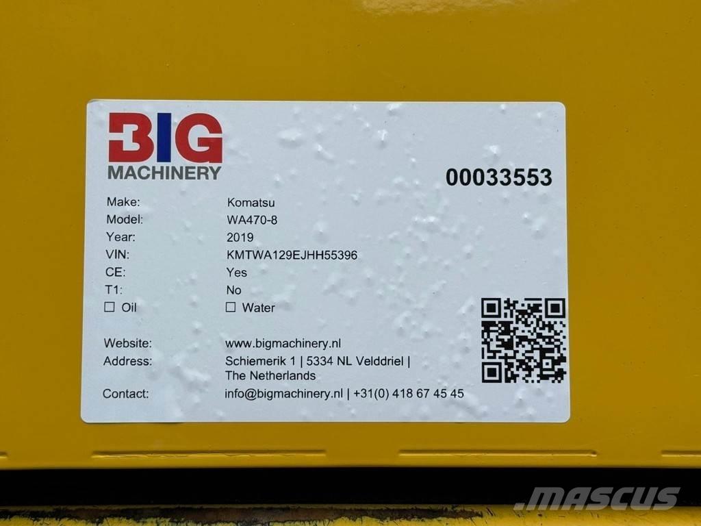 Komatsu WA470-8 Kolové nakladače