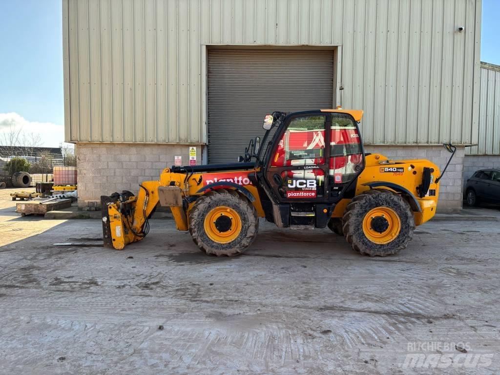 JCB 540-140 Hi Vis Teleskopické manipulátory