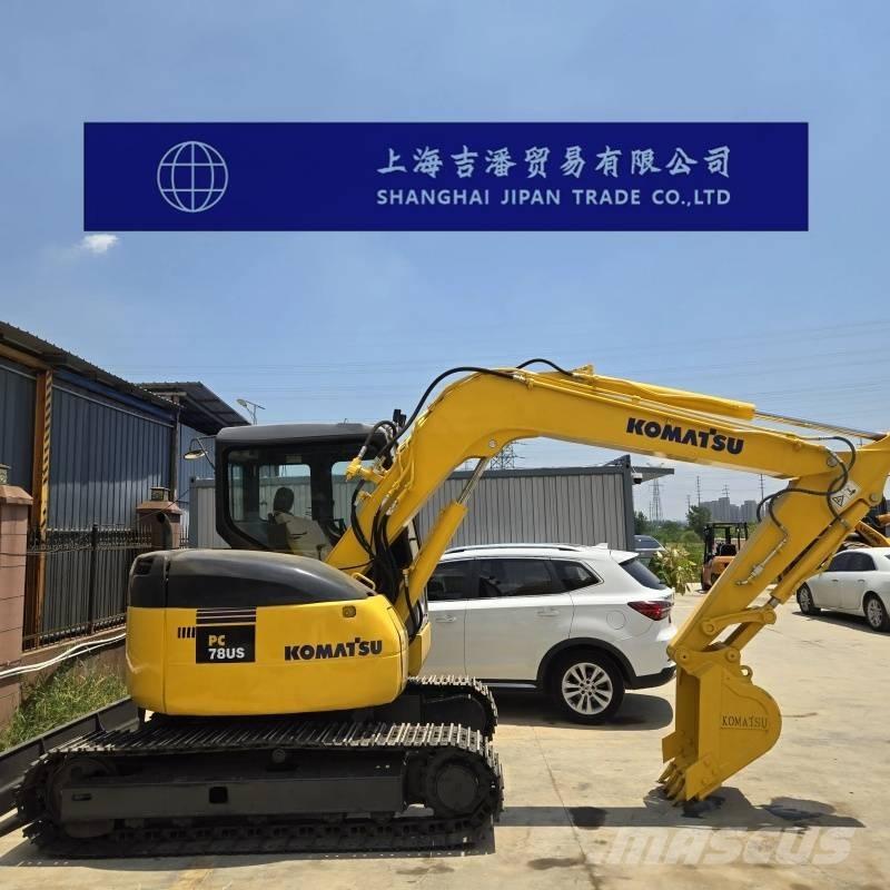 Komatsu PC 78 US Pásová rýpadla