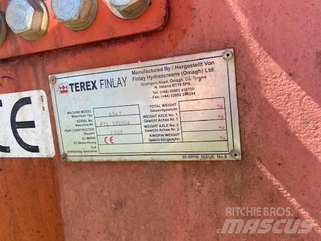 Terex Finlay 694T Mobilní třídiče