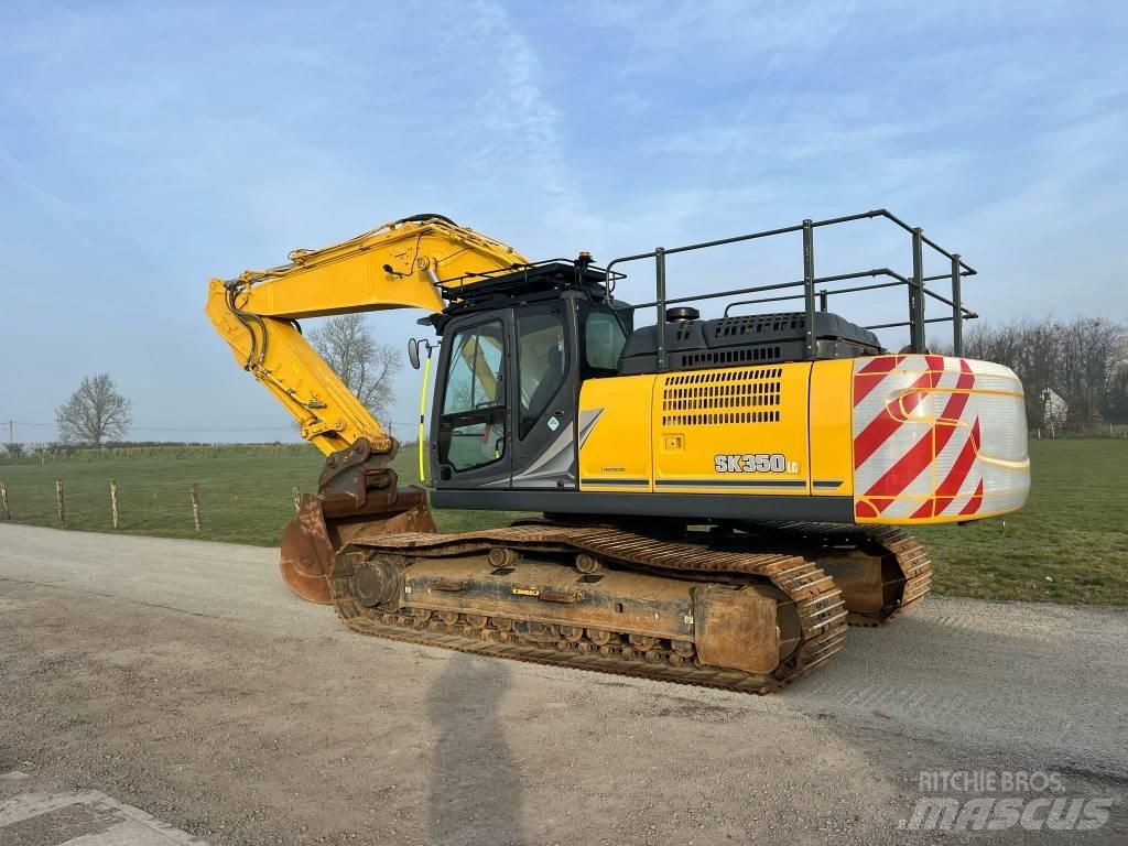Kobelco SK 350 LC Pásová rýpadla