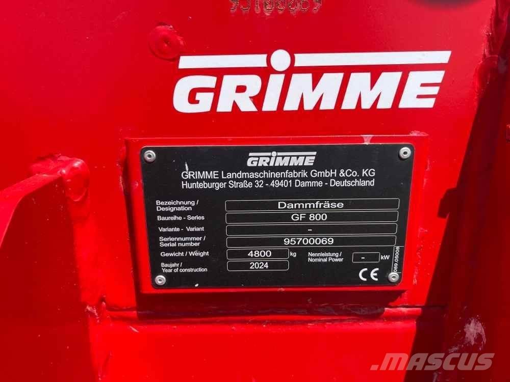 Grimme GF 800 Zařízení pro pěstování brambor - Jiné