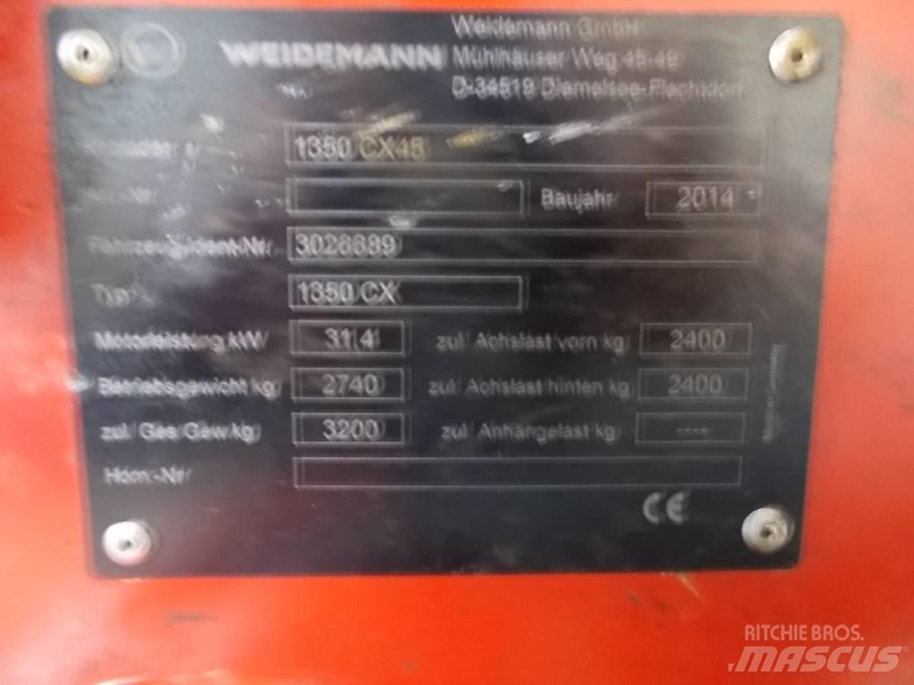 Weidemann 1350CX45 Mininakladače