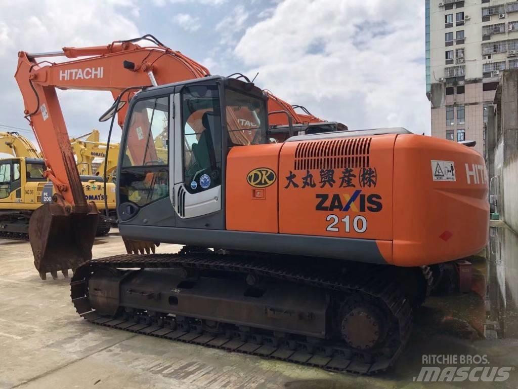 Hitachi zx210 Pásová rýpadla