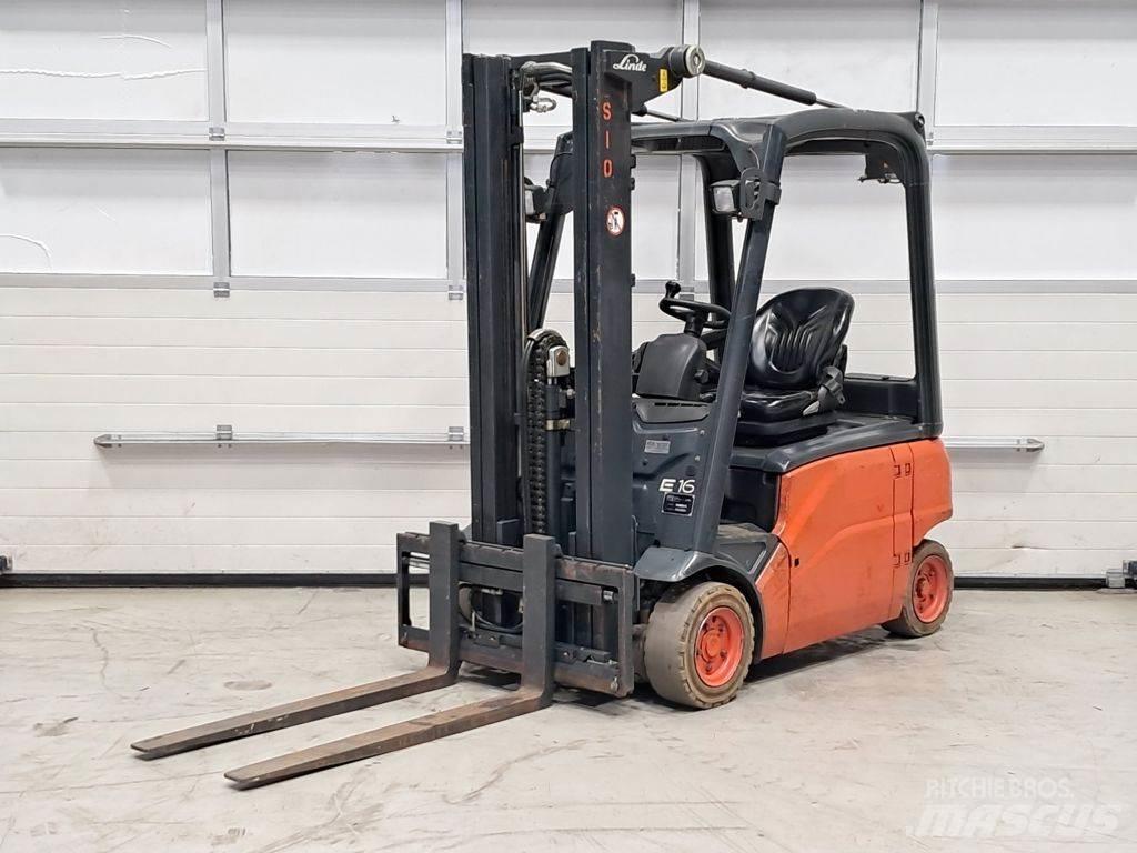 Linde E16P-01 Akumulátorové vozíky