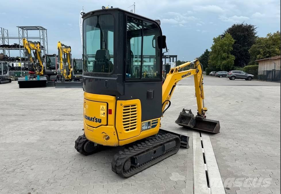 Komatsu PC 16 R-3HS Pásová rýpadla