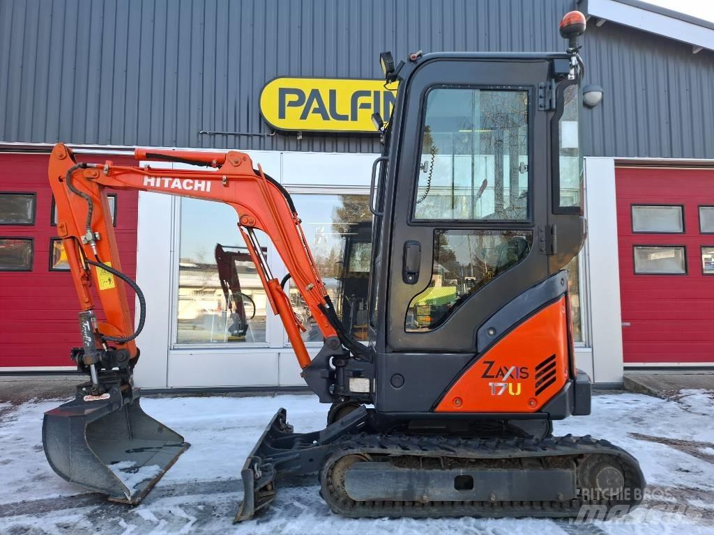 Hitachi ZX17U-2CLR Mini rýpadla < 7t