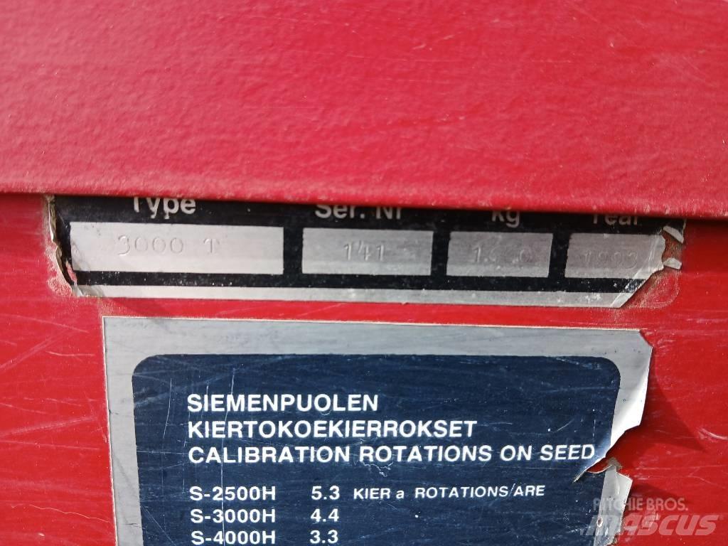 Junkkari 3000 T Kombinované secí stroje