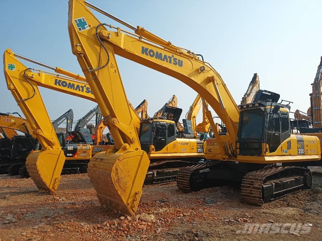 Komatsu PC 350 Pásová rýpadla