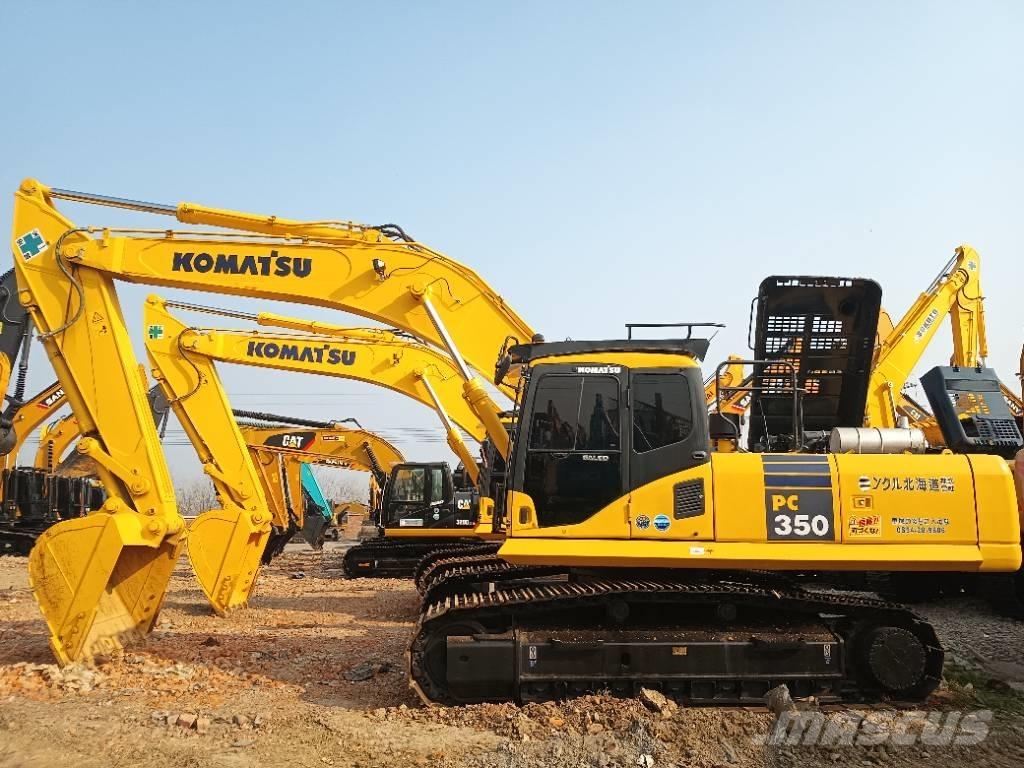 Komatsu PC 350 Pásová rýpadla