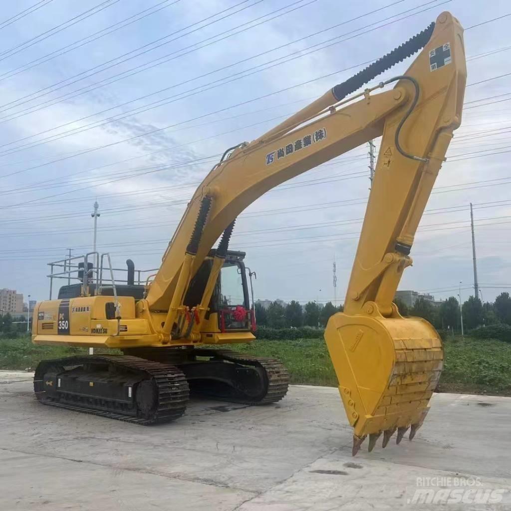 Komatsu PC 350 Pásová rýpadla