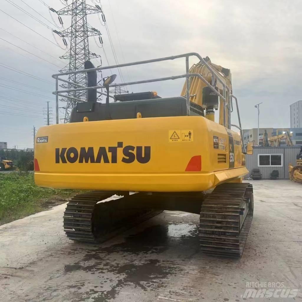 Komatsu PC 350 Pásová rýpadla