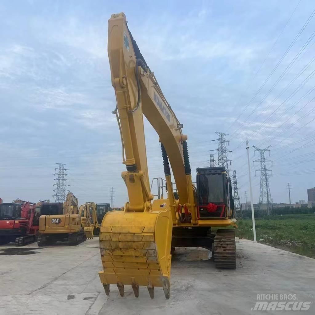 Komatsu PC 350 Pásová rýpadla