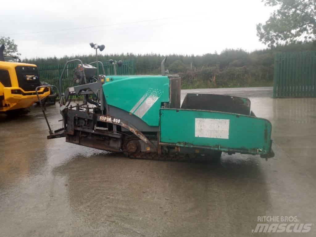 Vögele S800 Finišery