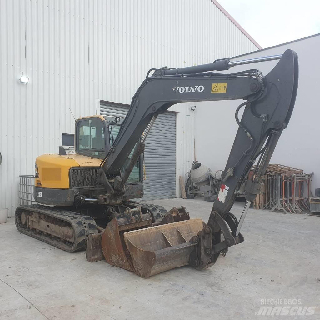 Volvo ECR 88 D Midi rýpadla 7t - 12t