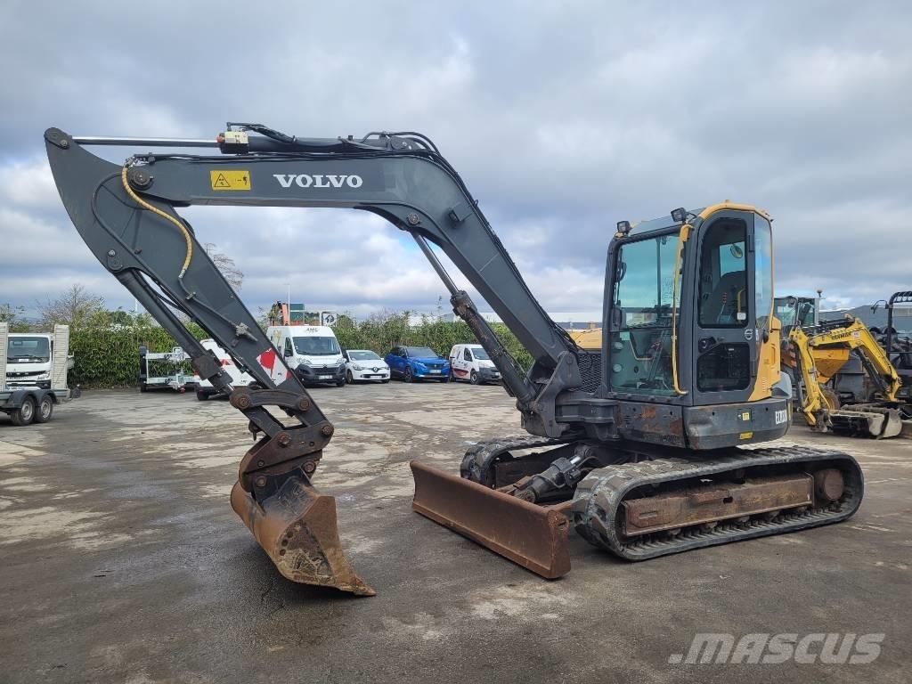 Volvo ECR 88 D Midi rýpadla 7t - 12t
