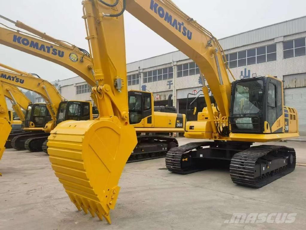 Komatsu PC 210 Pásová rýpadla