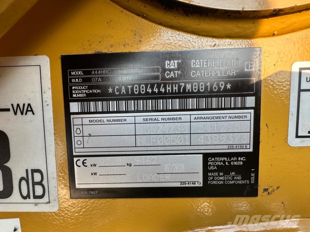 CAT 444 Rýpadlo-nakladače