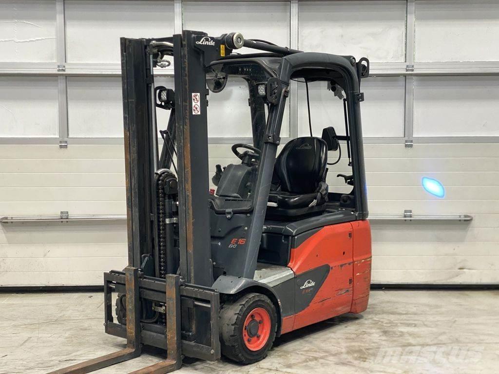 Linde E16C-02 Akumulátorové vozíky