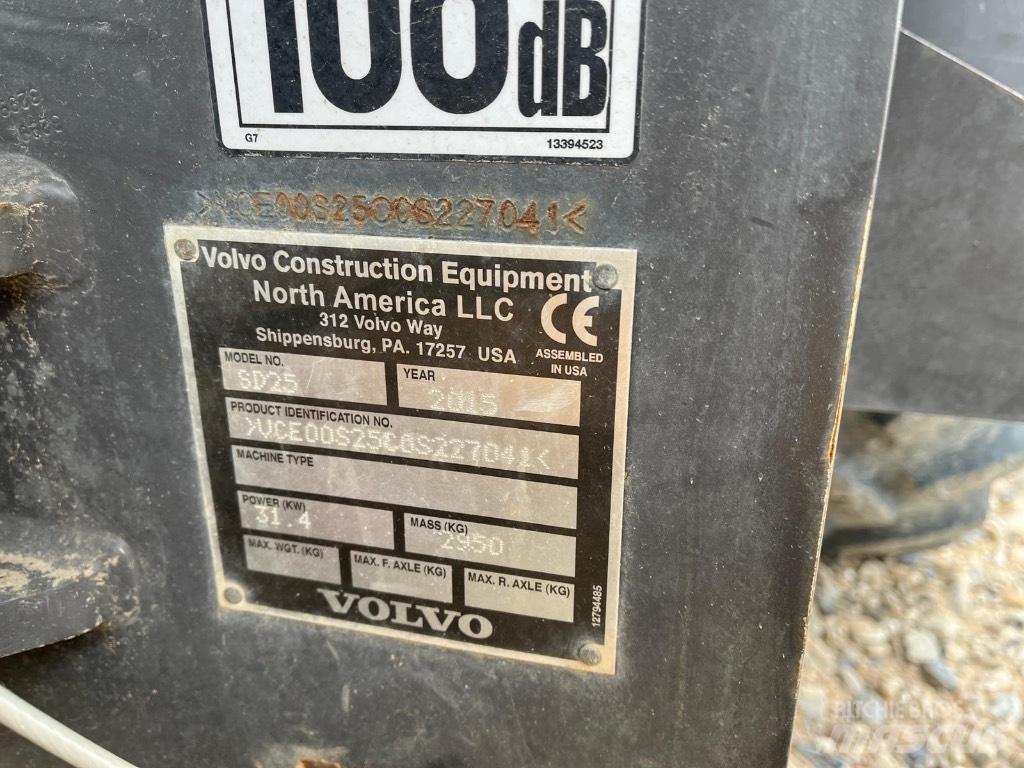 Volvo SD 25 Tandemové válce