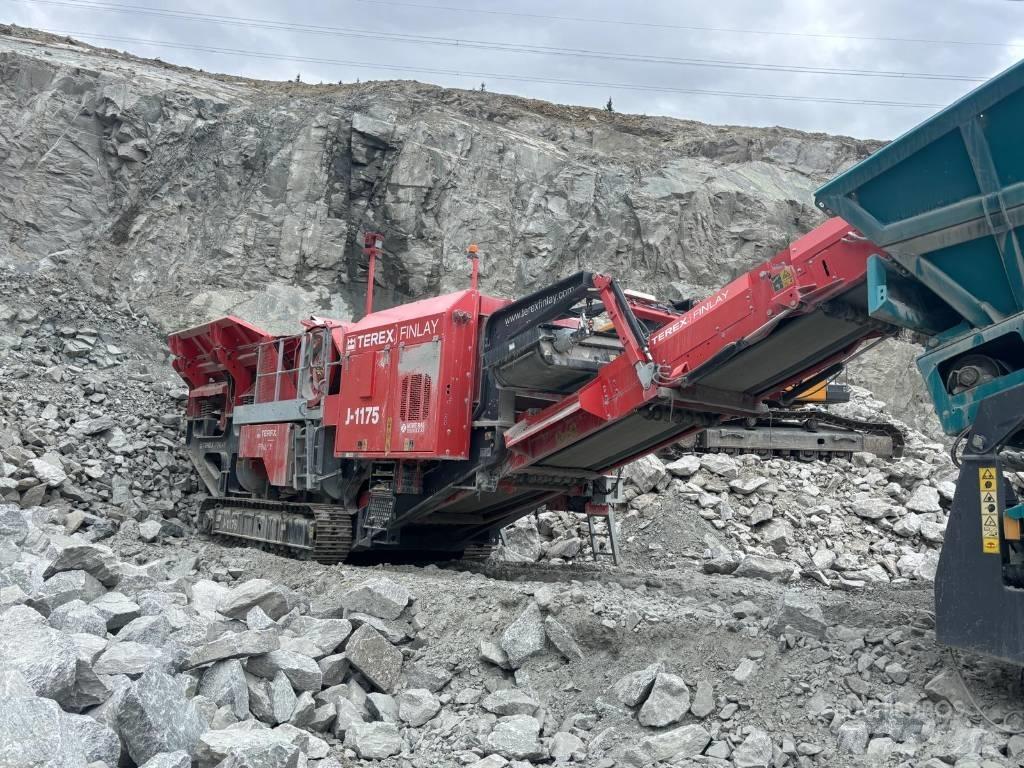 Terex Finlay J1175 Mobilní drtiče