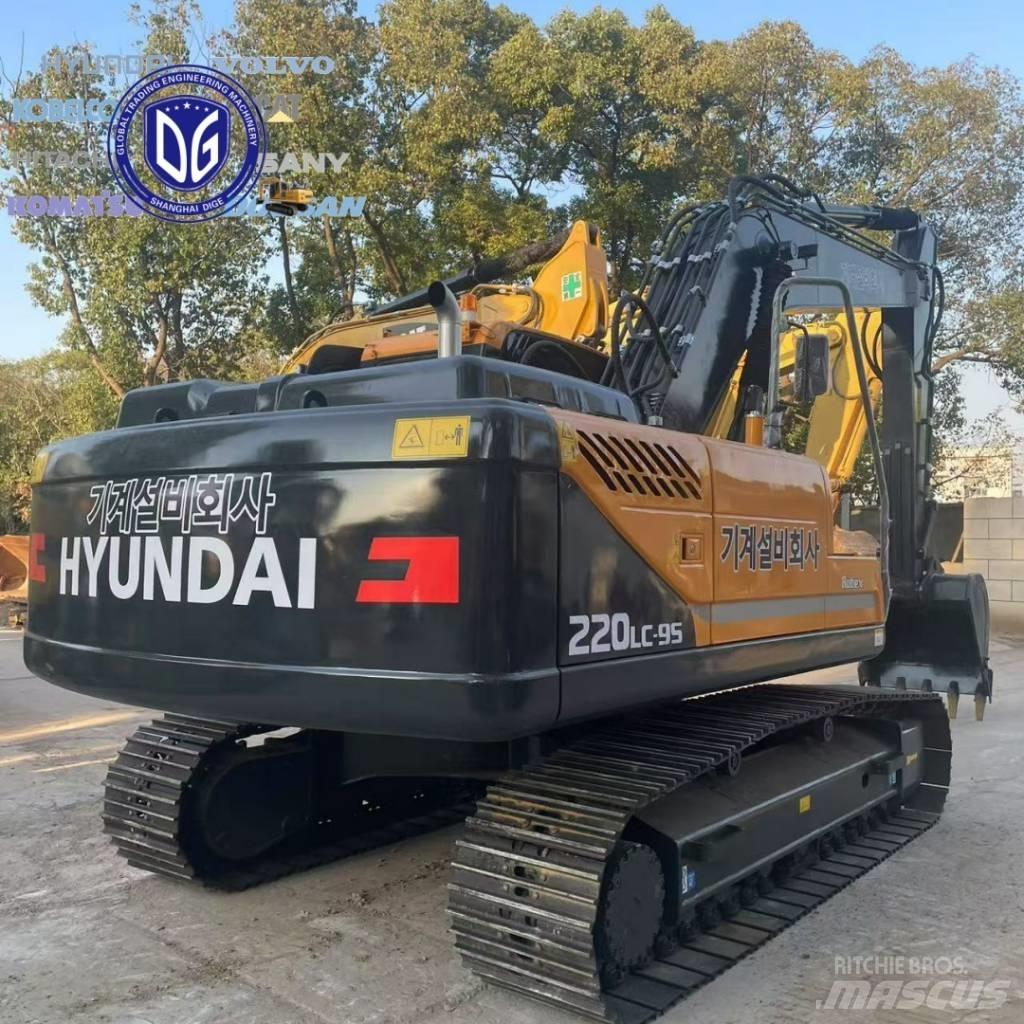 Hyundai 220LC-9S Pásová rýpadla
