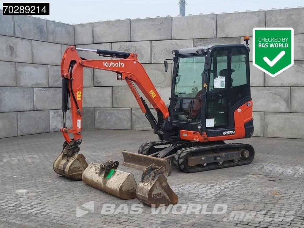 Kubota KX027-4 Mini rýpadla < 7t